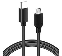 USB C to Micro USB 2.0 Cable 2 Meters (2 Pack) Charges Micro USB Devices, 480Mbps High Speed Data Cable for Smartphones, Tablets, Laptops