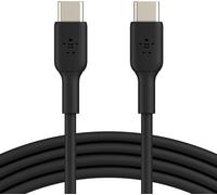 USB-C to USB-C Boost Charge Charging Cable (USB Type-C Cable for Samsung, Pixel, iPad Pro, etc; 2m, Black)