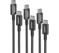 USB C to USB C Cable, 100W 333 USB C Cable Fast Charging, for iPhone 16/15/15Pro/16Plus/16ProMax MacBook Pro 2024, iPad Pro 2024, iPad Air 4, Samsung Galaxy S23+/S23 and Others (1m+1.8m+3m)