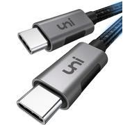 USB C to USB C Cable [3M 100W] Ultra-Fast Charging, Type C QC 4.0 PD 5A Nylon Braided Cable, Compatible with iPhone 15 Series MacBook/Pro iPad Pro Air Galaxy S23 Note 10/9/8 Switch