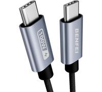 USB C to USB C Cable PD Fast Charge 100W 2M, Ultra Soft Silicone USB Type C Cable for iPhone 16 15 Samsung S23 Ultra iPad Air MacBook Pro Google Pixel 7 Xiaomi Switch PS5 Tablet S8