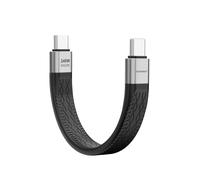 USB C to USB C Cable Short 14 cm, 240 W PD USB C Cable Quick Charge 8K@60Hz 40Gbps USB Type C Charger Cable for Samsung Galaxy S24 S23 for Pixel for Macbook etc (Black)