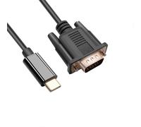 USB C to VGA Cable 5.9 Feet/1.8M, USB Type C to VGA Cable, Suitable for USB 3.1 Devices-Suitable for