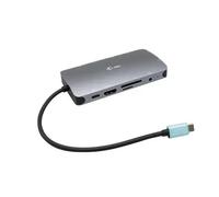 i-Tec USB-C Metal Nano Dock HDMI/VGA with LAN + Power Delivery 100 W - station d'accueil - USB-C / Thunderbolt 3 - VGA, HDMI - GigE