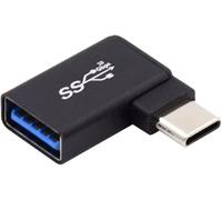 USB-C Type-C to USB 3.0 Female 90 Degree Angled Adapter for Laptop Cell Phone