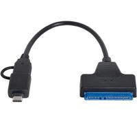 USB-C Type C vers HDMI Digital AV & VGA & USB OTG & Adaptateur de chargeur femelle adapté pour Macbook Pro