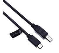 USB C USB B câble d'imprimante Compatible avec HP Deskjet/Officejet/Scanjet/LaserJet/Photosmart/Envy,Lexmark,Samsung vers Google Chromebook Pixel Lenovo Yoga 900 Dell XPS Asus Zenbook 3m