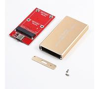 USB C USB3.1 Type C to 50mm mSATA PCI-E Solid State Disk SSD Case Enclosure