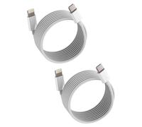 USB C vers Lightning câble de charge rapide 20W (2 pièces) pour iPhone 14 13 12 11 Pro Max câble pour Apple MFi Certifié connecteur Type C chargeur secteur pour iPad Chargeur Aux données Thunderbolt