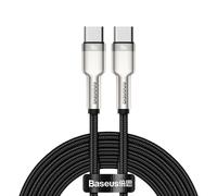 USB-C-zu-USB-C-Kabel Baseus Cafule, 100W, 2m, schwarz