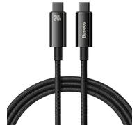 USB-C-zu-USB-C-Kabel Baseus Tungsten Gold 240 W 1 m (schwarz)
