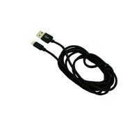 Usb Cable 2.0 Tressé Noir Atx Iphone 5/6/7/8/X 3 Mètres Quickcharge 3.1a