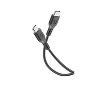 Cellularline USB cable 5A - USB-C to USB-C Câble 5A USB-C vers USB-C pour la charge et la synchronisation des données, idéal pour les tablettes et les ordinateurs portables.