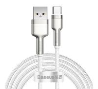 Usb Cable For Usb-C Baseus Cafule, 66w, 2m (White)