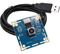 Usb Camera Module 8Mp Autofocus Usb No Distortion Webcam For Computer, Full Hd 2448P Lightburn Dash Camera Module For 3D Printer, Industry