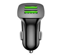 USB Car Charger Adapter,USB Car Charger Adapter Plug | 5V3.1A USBs Chaarger Fast Charging Cars Chargers Portable USBs Chargers for Cars