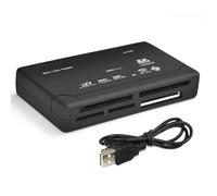 USB Card Reader - 6-in-1 Slim Adapter Devices, Card Reader Adapter | High Speed Universal Memory Çard Data Interface, Portable Functional Professional Electronic Storage Link for Laptop