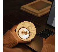 Usb Charge Chat Ligne Boule Musique Silicone Veilleuse Led Lampe Enfants Cadeau Bébé Chambre Décoration De La Maison Livraison Directe