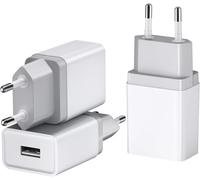 Usb Charger 12 W (5 V/2.4 A) Pack Of 3 Usb Socket Usb Wall Charger Usb Wall Charger Universal Compatible With Iphone Samsung Huawei Xiaomi Phone Charger