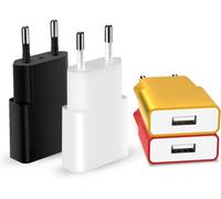 Usb Charger 5v/1a 4 Pack Mini Usb Wall Charger Usb Mains Charger Universal Plug Adapter Compatible With Apple Iphone, Samsung, Nexus, Nokia, Huawei, Xiaomi, Htc, Sony, Lg, Tablets, Mp3