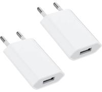 Usb Charger, 5v/1a Universal Adapter Tip, 2 X Ac Adapter Sockets, Usb Charger For Phone, Pad, Smartwatch, Earphones, Tablet