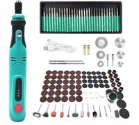 USB Cordless Mini Electric Drill & Engraving Pen -S Rotary Tool Set - Rechargeable Hand Drill Polisher for DIY, Grind