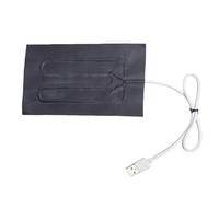 USB - Coussin chauffant confortable pour le chauffage hivernal, coussin risque, tapis chauffant USB de voyage | tapis chauffant doux avec charge USB électrique 5 V 1 A
