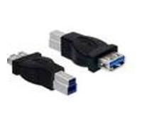 DeLock Adaptateur USB 65179 – USB 3.0 B mâle vers A femelle – Noir