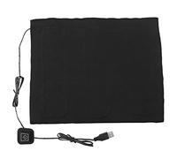 USB Electric Farma Chafater Pad Chating Element pour animaux de compagnie Black