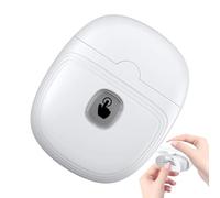 USB Electric Nail Trimmer, Rechargeable Fingernail Clipper, Compact Automatic Cutter for Adults, Metal Grooming Display, Personal Care with Storage, Grooming Accessory for Home Travel Office
