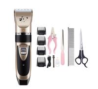 USB électrique Pet Clipper outil de toilettage sûr de cheveux pour animaux de compagnie tondeuse à cheveux pour chien chat