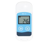 USB enregistreur de température IP67, enregistreur de données 32000 lectures, plage - 30°C à + 70°C - Haute précision et étanchéité pour chaîne du froid et stockage