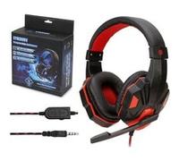 USB filaire stéréo 3,5 mm Gaming Headset casque avec micro pour la PS4 / XBOX