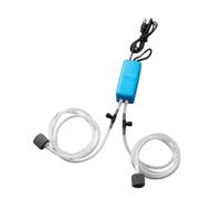 USB Fish Tank Oxygen Pump Portable Silent Double Outlet Mini Fishing Oxygen Air Pump for Home Aquarium (Blue)