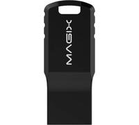 USB Flash Drive Starling 16 GB USB 2.0 Flash Drive, Read/Write Speed 10/4 MB/s (Black)