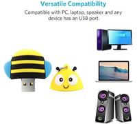 USB Flash Drive,Upgrade Waterproof USB 2.0 Stick,8 GB/16 GB/32 GB,Cartoon 3D Cute Data Storage High Speed Memory Stick Pendrive.[E34]