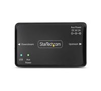 StarTech.com Isolateur Galvanique USB 6KV, Isolateur de Bruit Électrique, Rail DIN, Filtre d'alimentation Isolé, USB 2.0/1.1