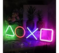 USB Gaming LED Neon Wandleuchte, Neon Schild Nachtlights Neon Sign Neonlicht Enseigne lumineuse pour Party Bar Gaming Zimmer Wand Deko, anniversaire des enfants