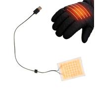 USB Glove Heating Pad - Cold Hand Free Winter, 5V Electric , Fast Warming Insert, DIY Heated Kit, Portable Carbon Fiber , Thermal Accessory For Skiing Fishing Typing Office Usage