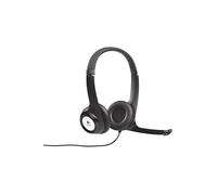USB Headset H390 Micro-casque à filtrage de bruit Noir