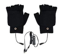 Usb Heated Gloves, Usb Plug In Knitting Mittens, Full Hand Warmer Gloves, Half Hand Warmer Gloves, Unisex Heated Gloves, Usb Hand Warmers, Knitted Heated Mittens, Winter Work Gloves, Electric Heating