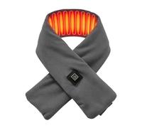 USB Heated Neck Scarf - Electric Plush Warming Gaiter, Lightweight Soft Thermal Wrap, Comfortable Adjustable Heat Scarf, Portable Cold Weather Accessory | Cycling Hiking Running Travel Commuting