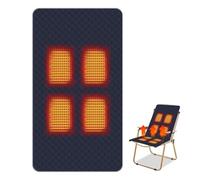 USB Heated Seat Pad | Heated Stadium Seat Cushion With 3 Temperature Levels | Overheat Protection Warmer Mat For Outdoor Camping Home Stadium Bleacher Sports