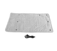 USB Heating Pad, Electric Hand Warmer Pad, Multifunctional Soft Warming Pad for Leg Stomach Back Shoulder, Waterless USB Powered Heating Pad with Constant Temperature Control, Gra