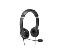 USB Hi-Fi Headphones with Mic - Micro-casque - sur-oreille - filaire - USB-A - noir