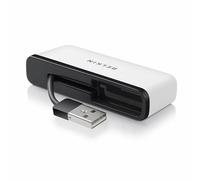Belkin F4U021BT hub & concentrateur 480 Mbit/s Noir, Blanc