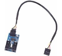 USB Hub Interne Motherboard USB 2.0 9-Broches Header 1 à 2 Extension Hub Splitter Adapter 30CM- USB 1 à 2 Séparateur/Emplacement D'extension de Carte mère USB 2