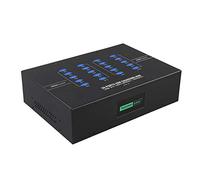 USB Hub, Sipolar USB 3.0 Hub with Charging and Superspeed Data Transfer Sync (5Gbps) 20 Ports Industrial Powered USB Hub 3.0 Splitter for iPhone MacBook Laptops Tablets Computer Notice: Voltage 110V