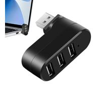 USB Hub Splitter -3-Port USB 2.0 Hub | Extender Flexible Rotation Design - 3-Port 2.0 Hub, Splitter, Hubs for Cell Phones Digital Cameras HD Cameras Digital Camcorders