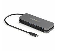 USB Hub Startech HB30CM3A1CB Black Grey Black/Grey